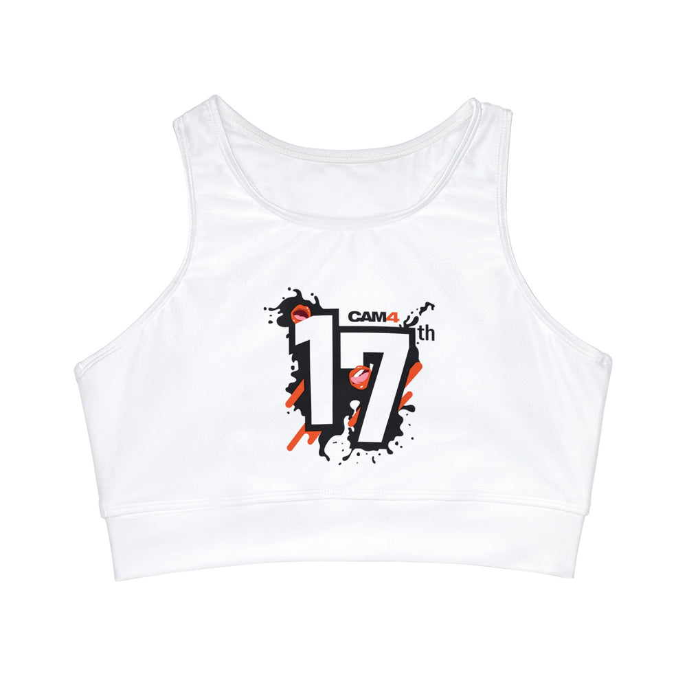 CAM4 17th High Neck Crop Top