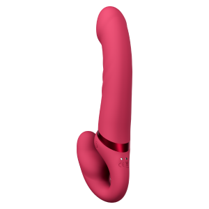 Lapis - App-controlled Dual-ended Vibrating Strapless Strap-on