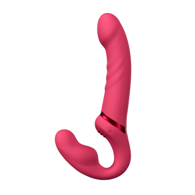 Lapis - App-controlled Dual-ended Vibrating Strapless Strap-on