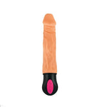 Realistic Warming 7 inch Vibrating Dildo Flesh